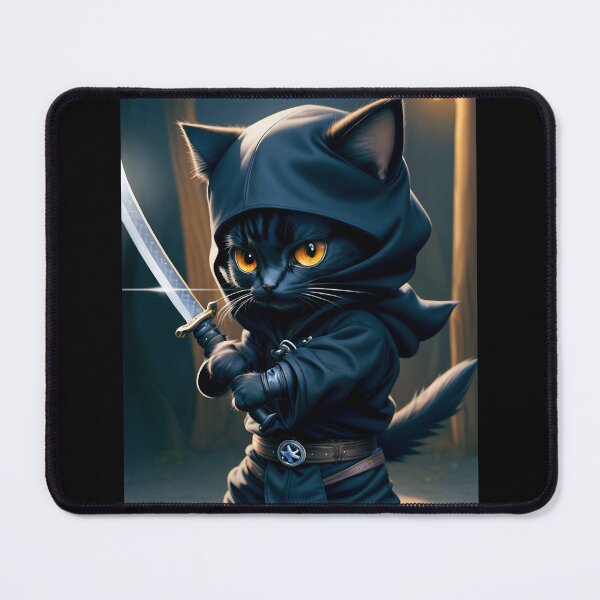 Item preview, Cat in ninja costume designed and sold by Mahkor.