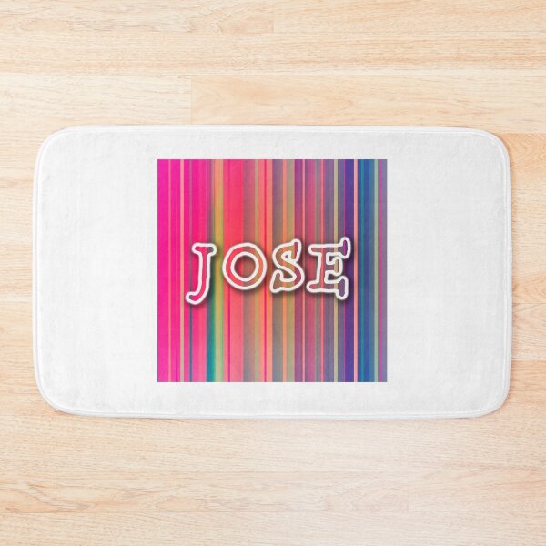 Item preview, The name Jose over colorful vertical lines designed and sold by studio468.