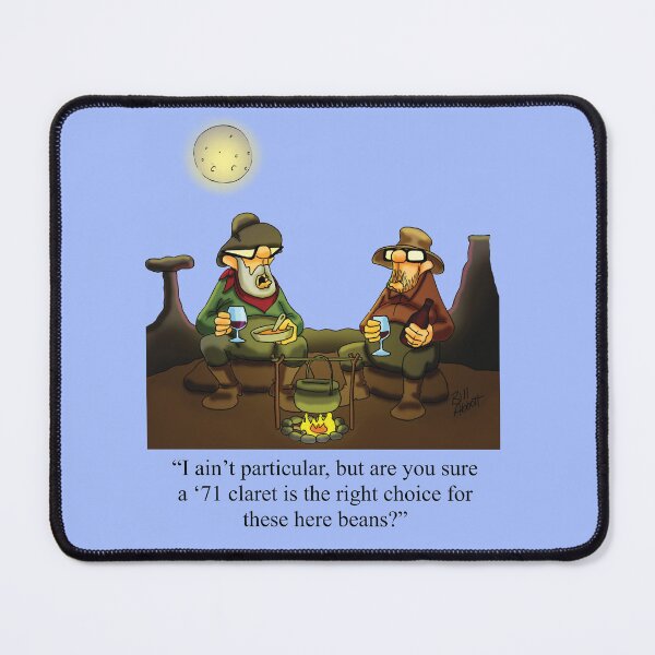 Item preview, Funny Spectickles Cowboy Wild West Wine Pairing Humor designed and sold by abbottoons.