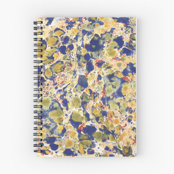Item preview, Blue, yellow and red mottles designed and sold by Castel Yvonne.