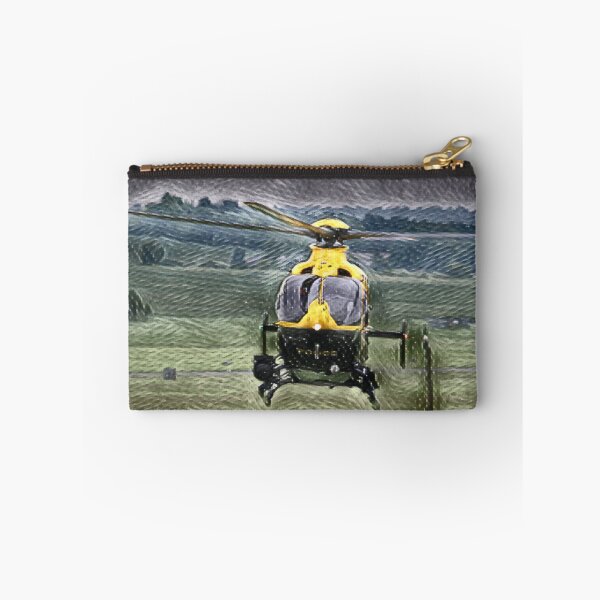 Item preview, Police Helicopter Hover In Shades Of Blue designed and sold by Fearless-Fox.