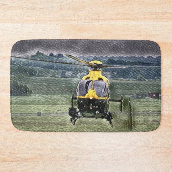 Item preview, Police Helicopter Hover In Shades Of Blue designed and sold by Fearless-Fox.