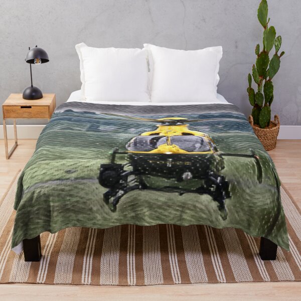 Item preview, Police Helicopter Hover In Shades Of Blue designed and sold by Fearless-Fox.