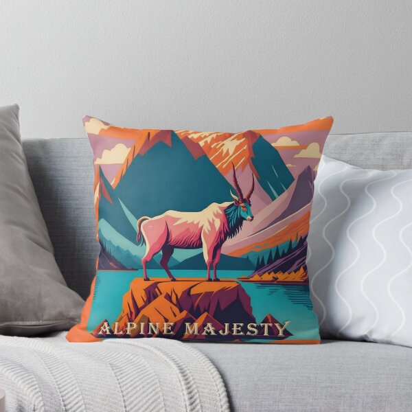 Item preview, Alpine Majesty: Breathtaking Mountain Chamois in Digital Harmony designed and sold by zax454.