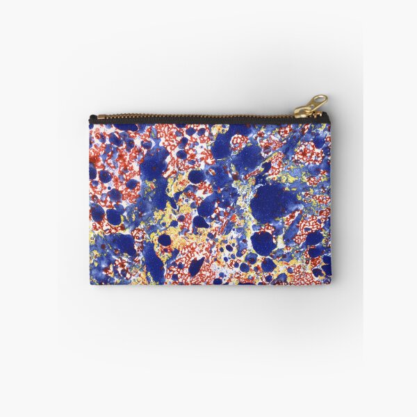 Item preview, Blue, red and yellow marbling designed and sold by Castel Yvonne.