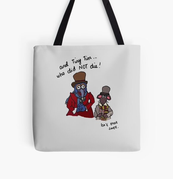 Item preview, "And Tiny Tim, who did NOT die" - Muppet Christmas Carol designed and sold by Jennifer Grene.