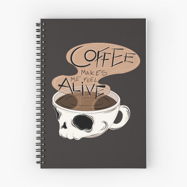 Item preview, El café me hace sentir vivo designed and sold by StudioHK.