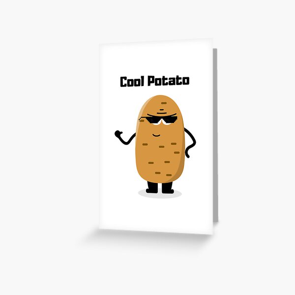 Cute Cartoon Potato || I'm A Cool Potato || Kawai