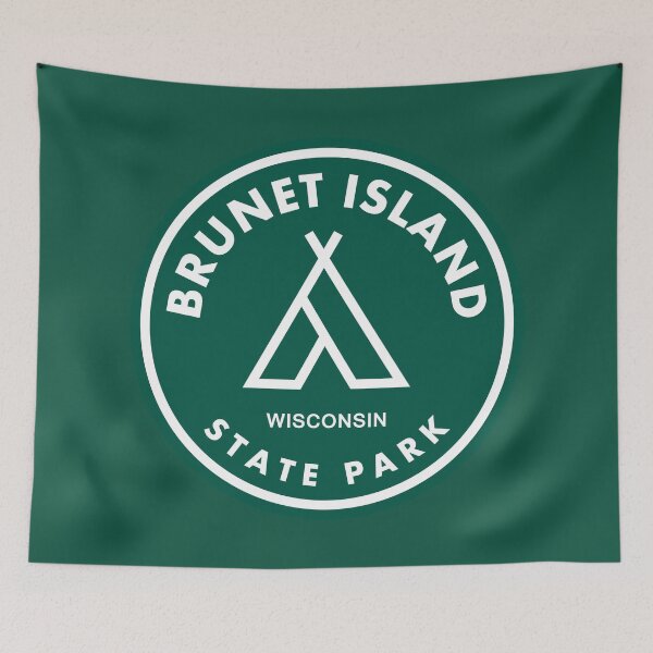 Item preview, Brunet Island State Park Wisconsin Tent designed and sold by bivenart.