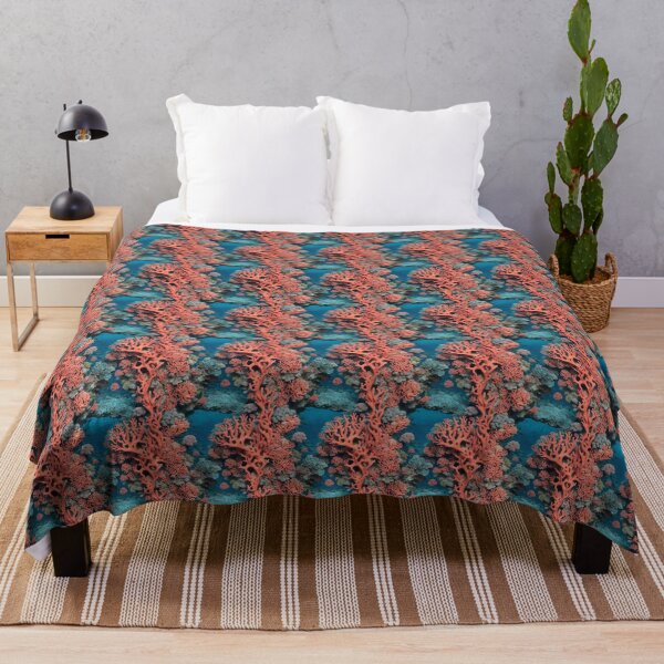 Item preview, Vibrant Coral Pattern designed and sold by Theo-B.