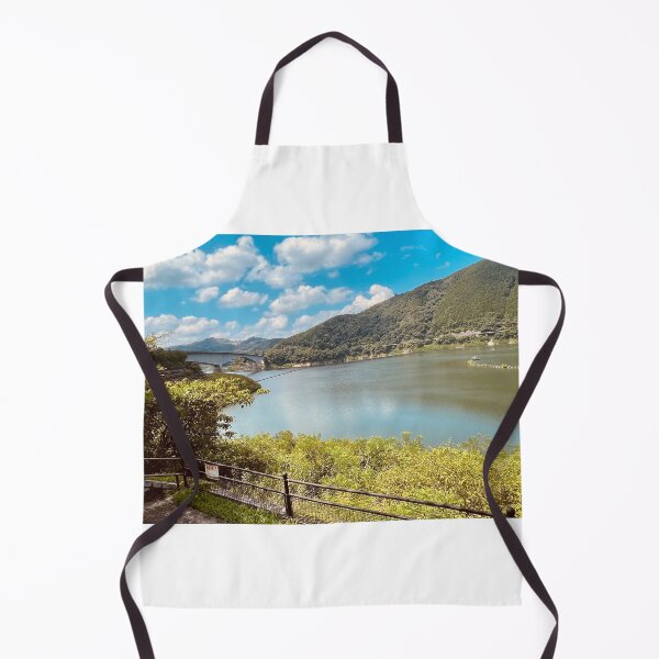 Item preview, Beautiful Lake with Green Mountains designed and sold by PopArtFever.