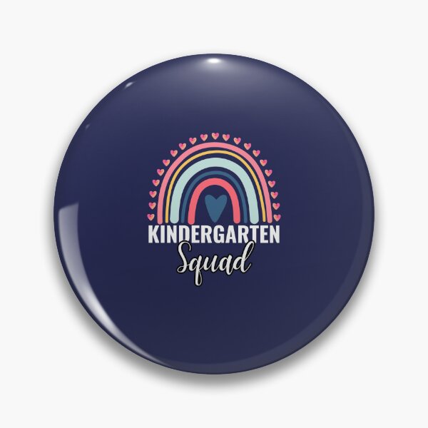 Item preview, Kindergarten Rainbow Happy First Day Team Kindergarten Squad designed and sold by Benchamart.
