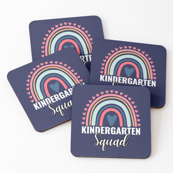 Item preview, Kindergarten Rainbow Happy First Day Team Kindergarten Squad designed and sold by Benchamart.