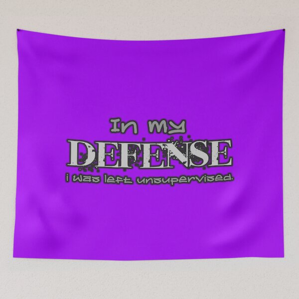 Item preview, In my DEFENSE - colorful, black and gray, rainbow designed and sold by IMNIUM.