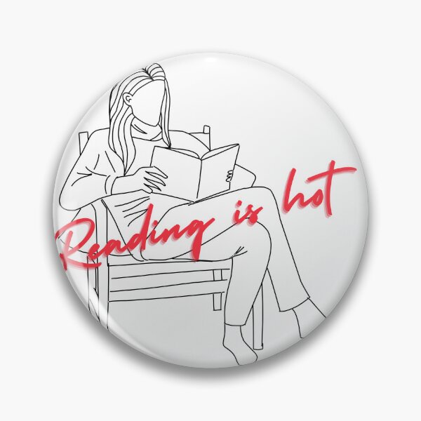 Item preview, Reading is Hot! designed and sold by BesideStyles.