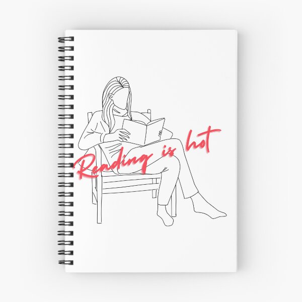 Item preview, Reading is Hot! designed and sold by BesideStyles.