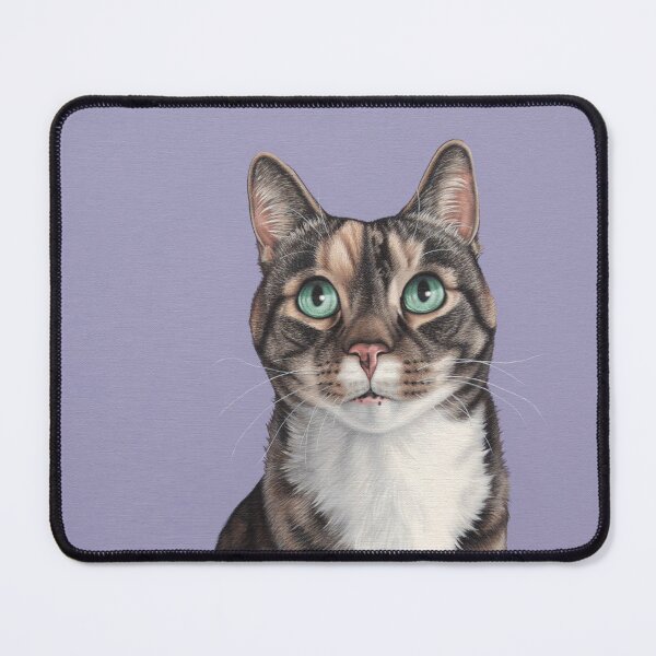 Item preview, Regal Tabby Cat Portrait Painting designed and sold by Pop Zoo.