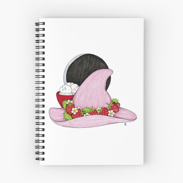 Item preview, Strawberries and Cream Witch Hat designed and sold by Wyrd & Witchy Art and Design.