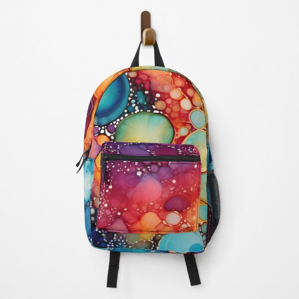 Item preview, Abstract ink colorful drops designed and sold by FatBirdie.