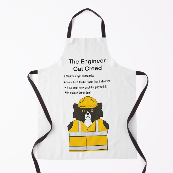 Item preview, The Engineer Cat Creed designed and sold by sagm.