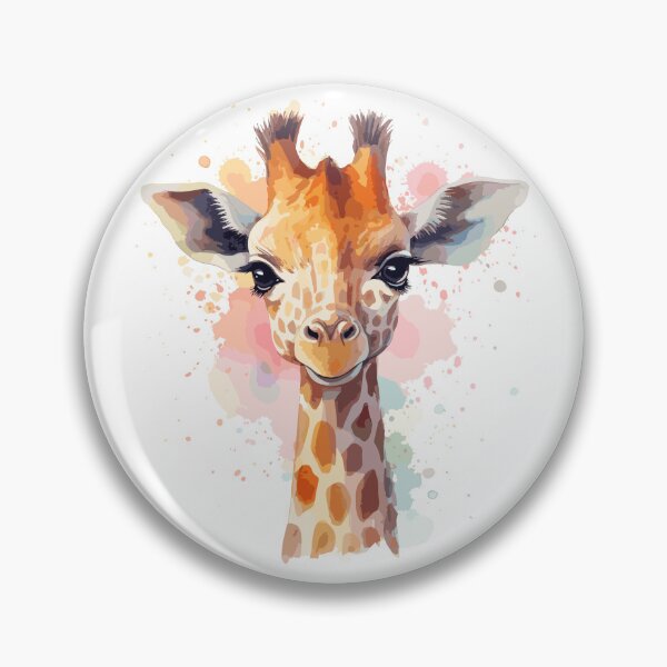 Aperçu de l'œuvre Girafe bébé créée et vendue par SamSupershirt.