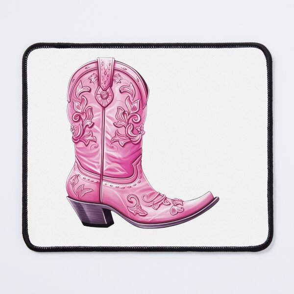 Item preview, Hot Pink Cowgirl Boot Howdy designed and sold by ArtFromBeyond.