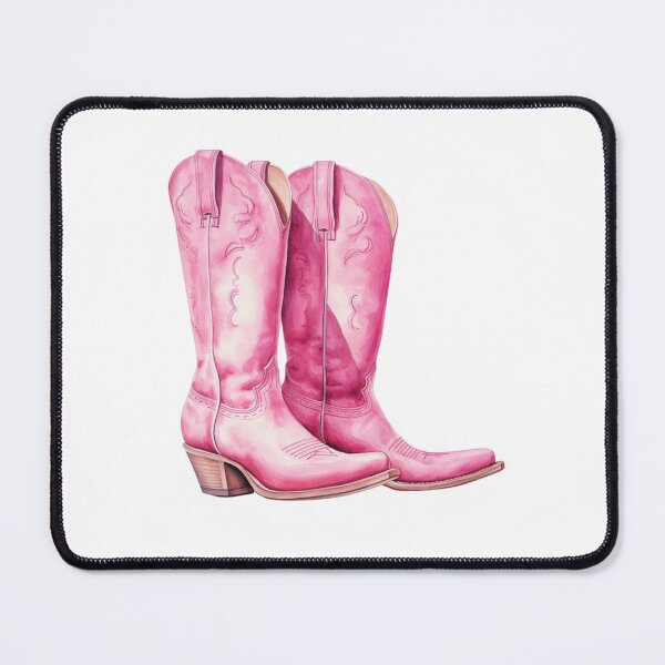 Item preview, Hot Pink Cowgirl Boot Howdy designed and sold by ArtFromBeyond.