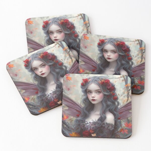Item preview, Wary Tales Red Fall Fairy designed and sold by WaryTales.