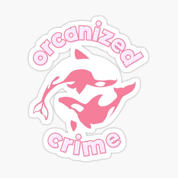 Item preview, organized crime orca uprising hot pink designed and sold by sirenaim.