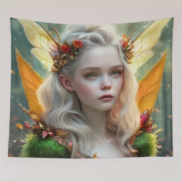 Item preview, Wary Tales Autumn Fairy designed and sold by WaryTales.