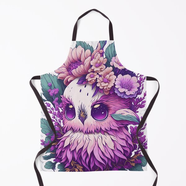 Item preview, Cute Adorable Pink Owl In Flowers designed and sold by IHeartArts.