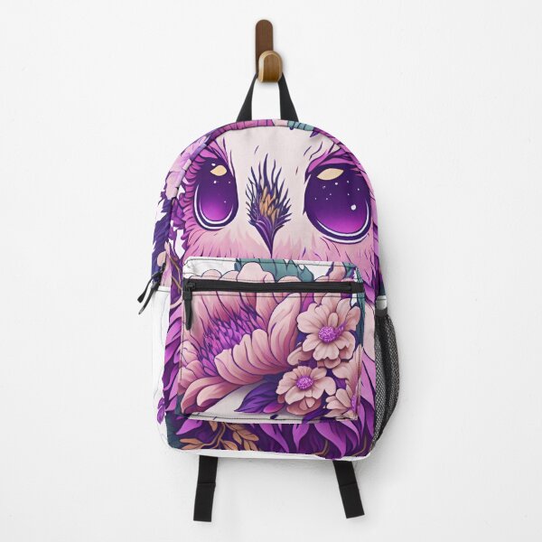 Item preview, Cute Adorable Pink Owl In Flowers designed and sold by IHeartArts.