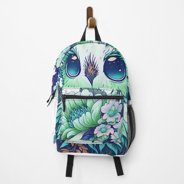 Item preview, Cute Adorable Green Owl In Flowers designed and sold by IHeartArts.