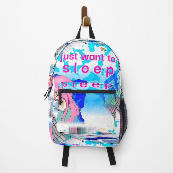 Item preview, Vaporwave Girl Just Want To Sleep designed and sold by MusicArtAndGrind.