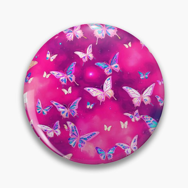 Item preview, Butterflies on Pink Background 4 of 4 designed and sold by Beachy.