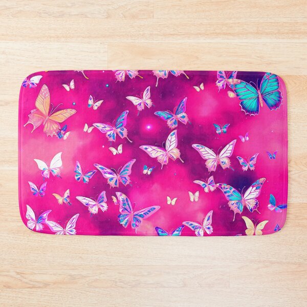 Item preview, Butterflies on Pink Background 4 of 4 designed and sold by Beachy.