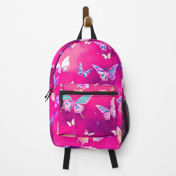 Item preview, Butterflies on Pink Background 4 of 4 designed and sold by Beachy.