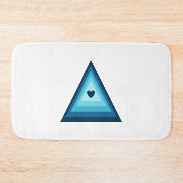 Item preview, Ocean Heart Love Triangle designed and sold by EpicCreation.