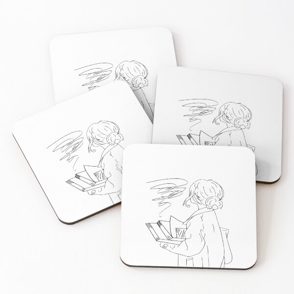 Item preview, Book Aesthetic |Handmade Line Art  designed and sold by BesideStyles.