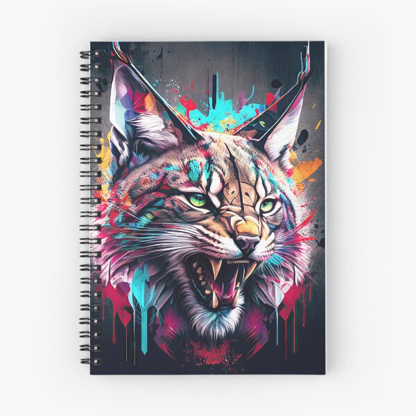 Item preview, The Honesty Lynx - En lo alto de las montañas designed and sold by Earth Celebration Designs.