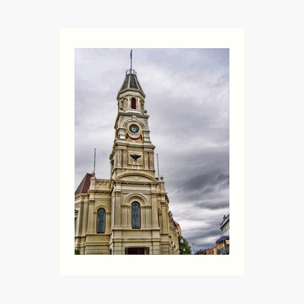 Fremantle Town Hall Art Print