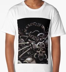 Skeletal Horror Long T-Shirt