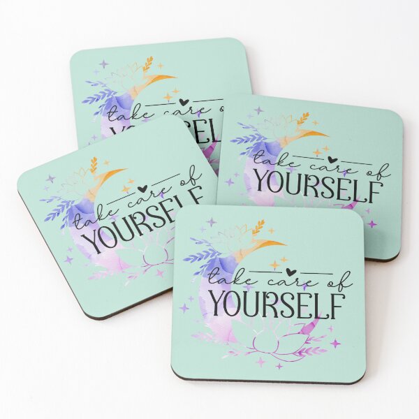 Item preview, Boho-Inspired 'Take Care of Yourself' Design - A Chic Reminder for Self-Love and Self-Care designed and sold by ShopWilPrints.