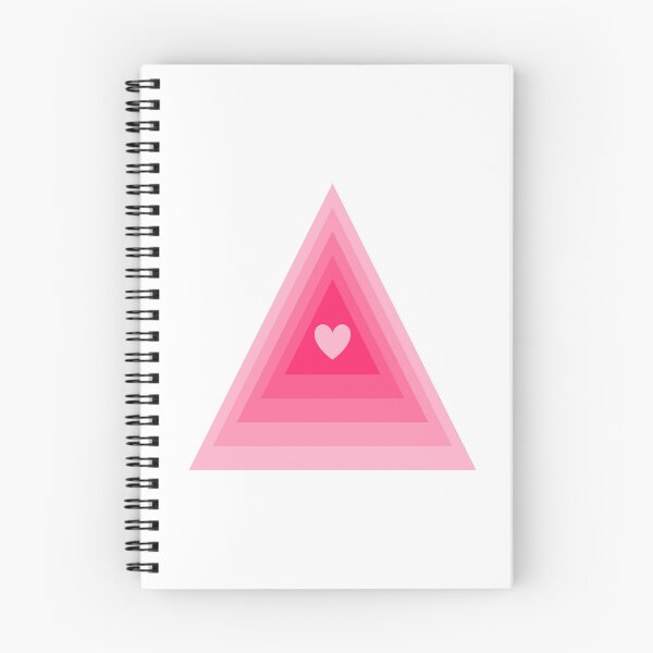 Item preview, Pink Heart Love Triangle designed and sold by EpicCreation.