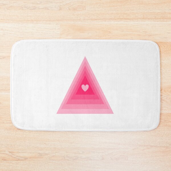 Item preview, Pink Heart Love Triangle designed and sold by EpicCreation.