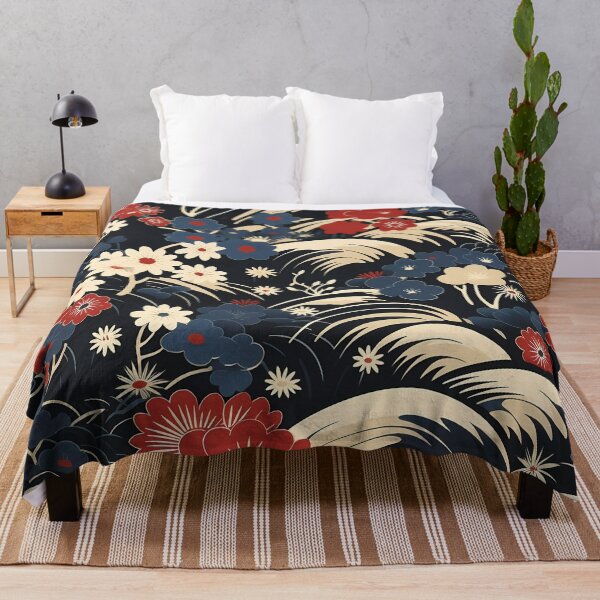 Item preview, Japanese floral pattern designed and sold by DigitArtisan.