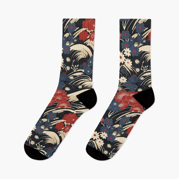 Item preview, Japanese floral pattern designed and sold by DigitArtisan.