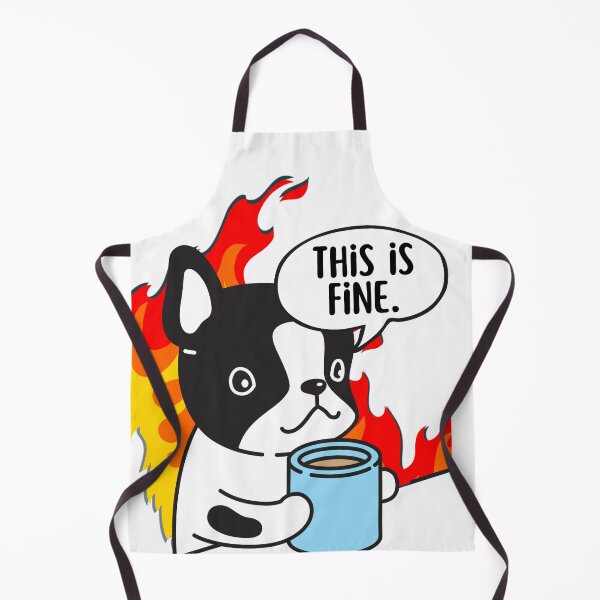 Item preview, This is Fine - Meme designed and sold by ElLocoMus.