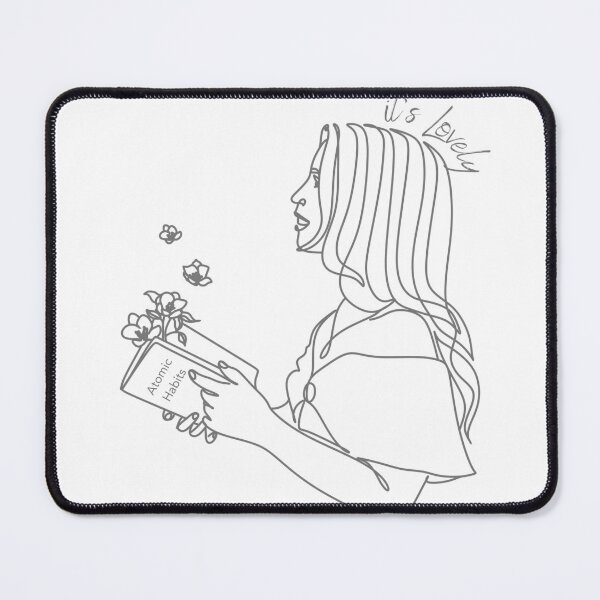 Item preview, Atomic Habits | It's Lovely Crown | Handmade Line Art designed and sold by BesideStyles.