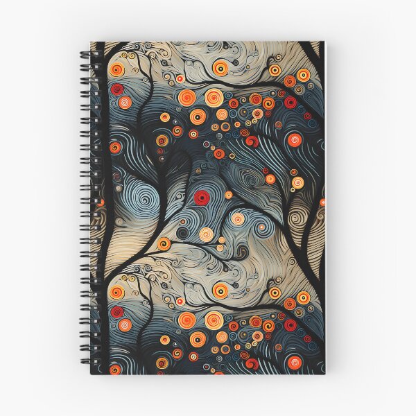 Item preview, Swirling Trees and Circles designed and sold by vadimcarazan.